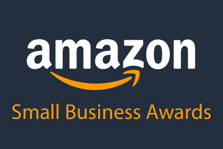 Amazon Small Business Awards recognition graphic highlighting Sean Brownlee as one of the 18 best small business leaders worldwide.