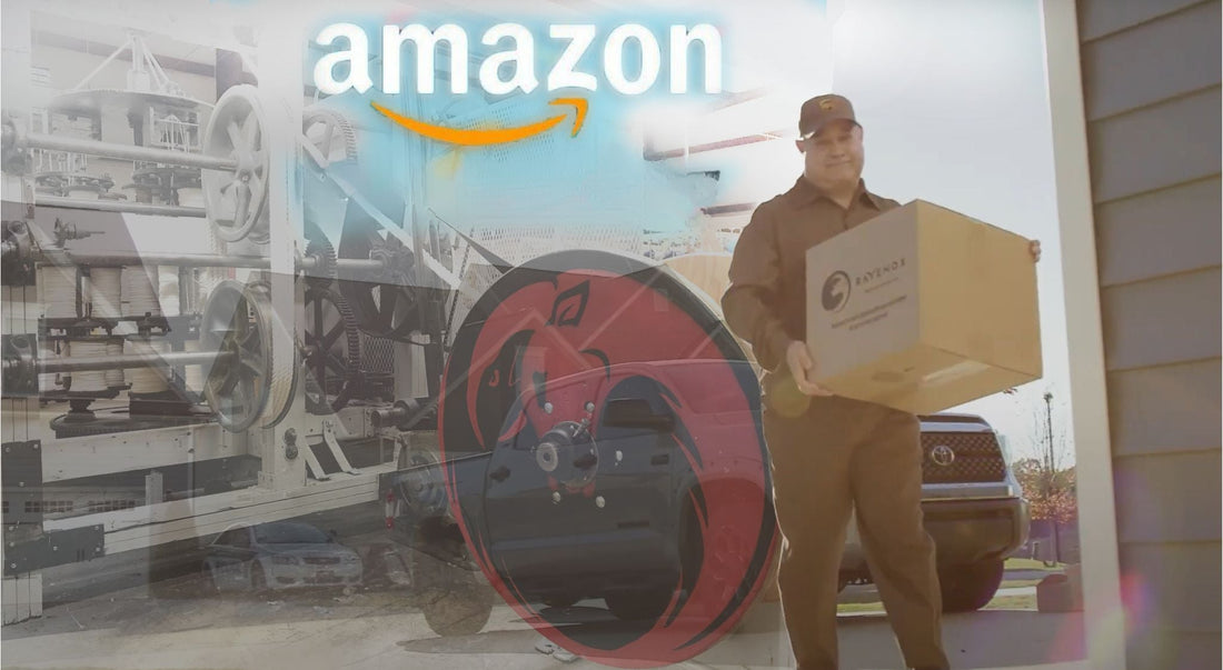 Sean Brownlee highlighted in an Amazon Small Business feature, representing veteran entrepreneurship, e-commerce leadership, and U.S. manufacturing.