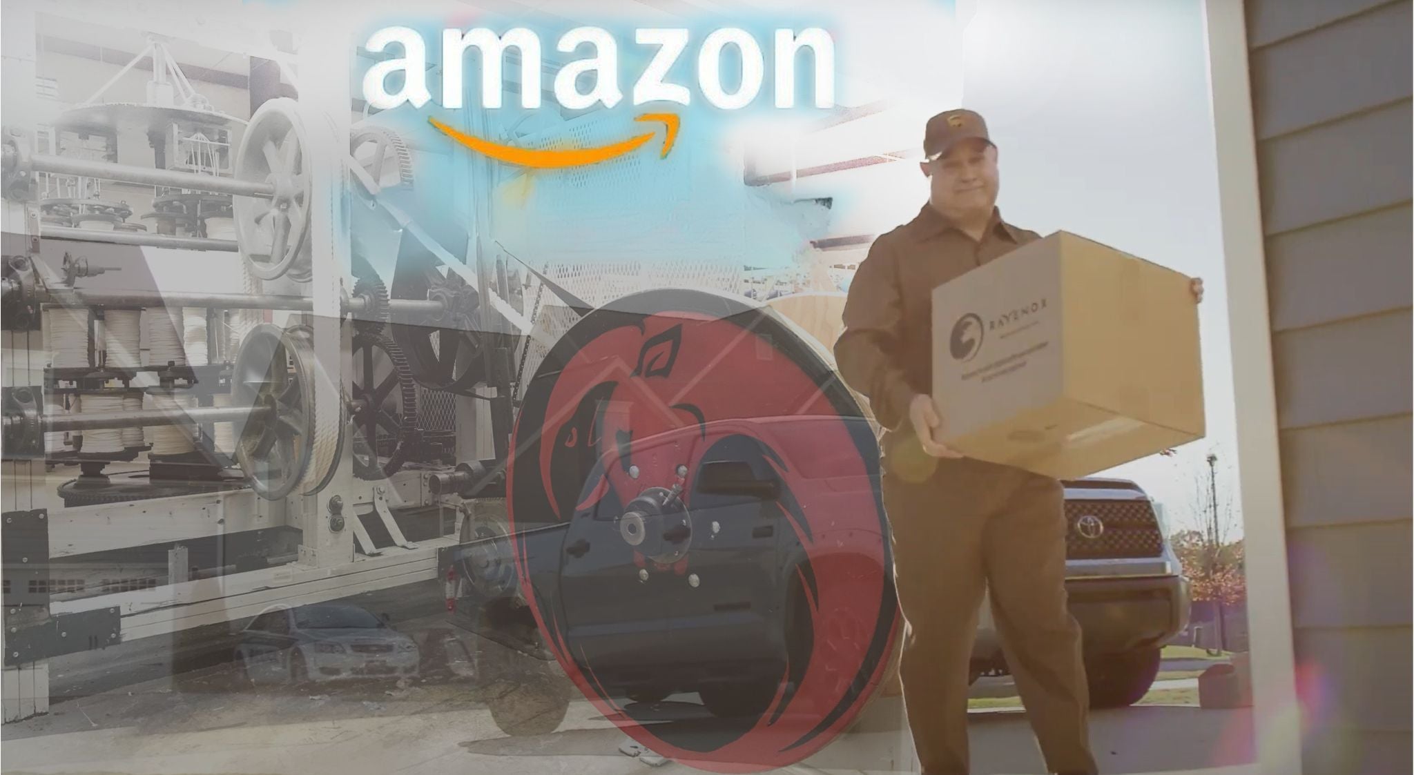 Sean Brownlee highlighted in an Amazon Small Business feature, representing veteran entrepreneurship, e-commerce leadership, and U.S. manufacturing.