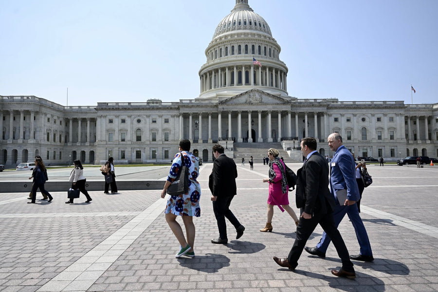 Sean Brownlee at U.S. Capitol Washington, D.C. with Intuit Small Business Council