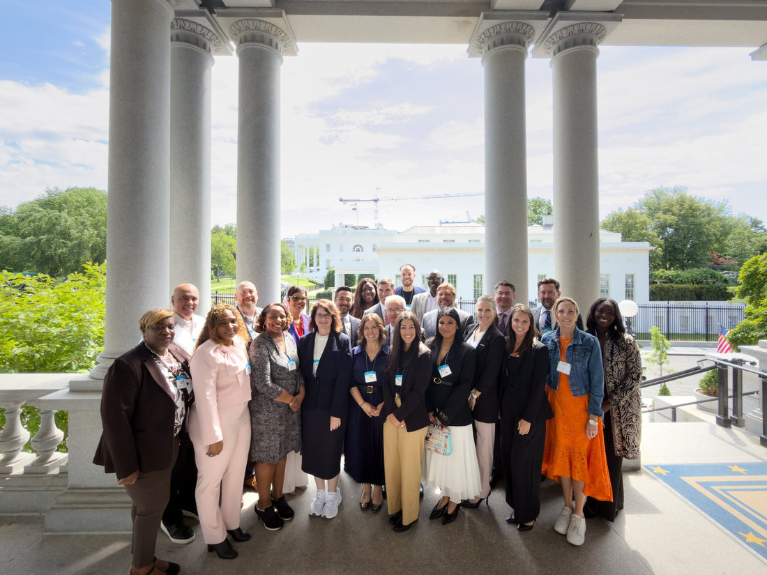 Intuit Small Business Council members at the White House in Washington, D.C., during the May 2026 Small Business AI Roundtable.