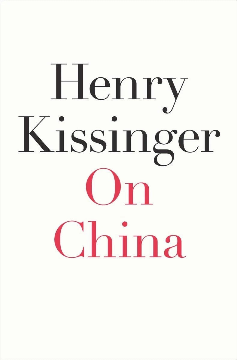 Book cover of On China by Henry Kissinger